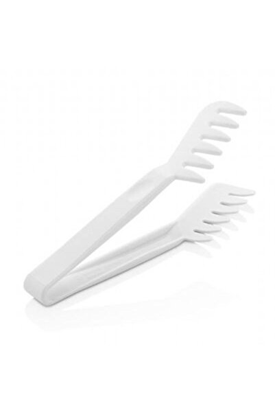 GastroPlast GMM-01 Polycarbonate Pasta Tongs, White