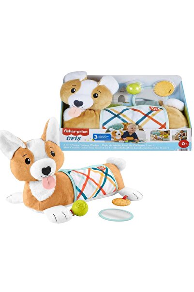 FISHER PRICE HJW10 3' Ü 1 Arada Köpekçik Uzanma Yastığı