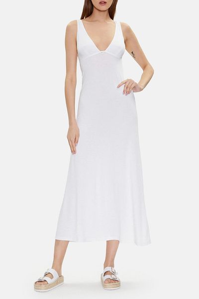 Emporio Armani White Dresses Styles Prices Trendyol