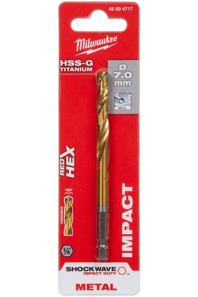 Milwaukee 7,0mm Hss-g Titanyum