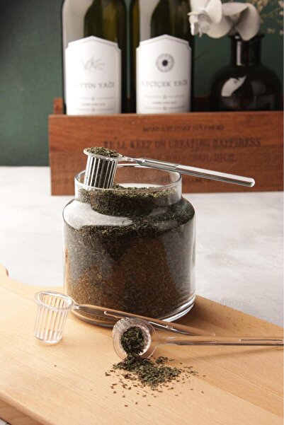 Tinsmith 12 li Mika Origami Şekilli Kristal Kahve Şeker Baharat Reçel Sos Kaşığı