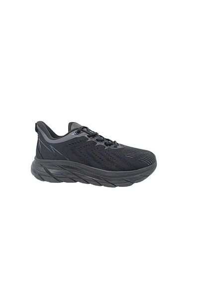 Lescon Easystep Nibur Black Unisex Walking Running Sports Shoes