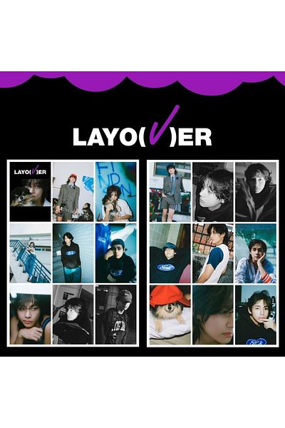 Kpop Dünyasi BTS V ''Layover'' Photocard Set