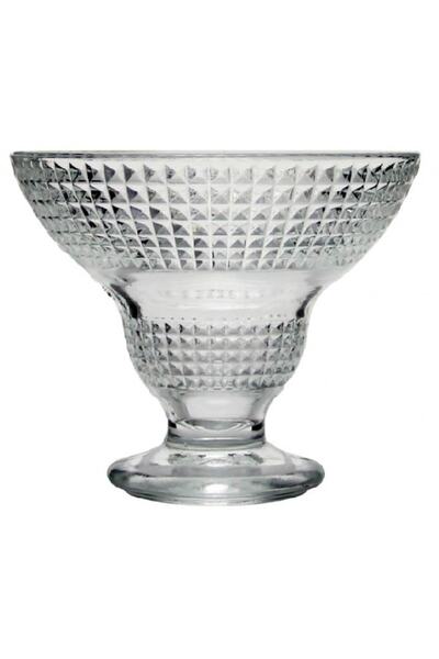 NİLÜFER HOME Γυάλινο Σετ 3 Μπολ για Παγωτό / Μπολ για Μπισκότα