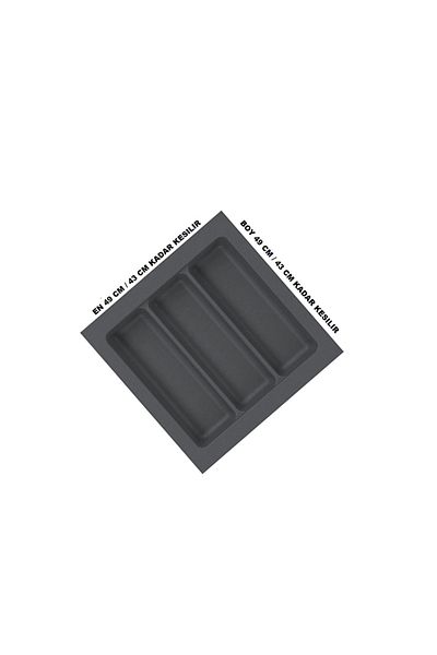 STARAX 49*49 Gray Drawer Organizer Ladle
