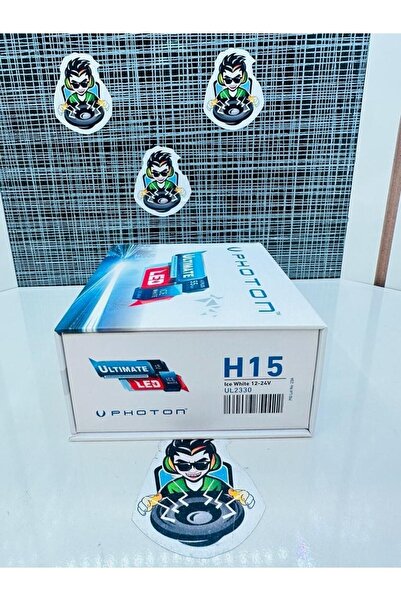Photon Ultimate H15 +5 Plus Led Xenon Yüksek Işık 9500 Lümen 12/24v