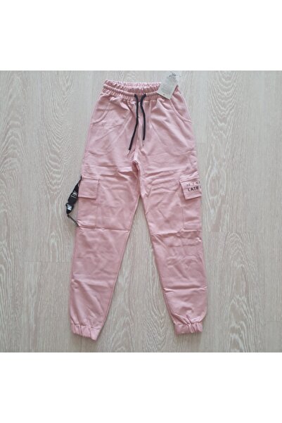 rainkids Kız Çocuk Pantolon / Eşofman altı Rahat ve Tarz Kompak Penye Kumaş