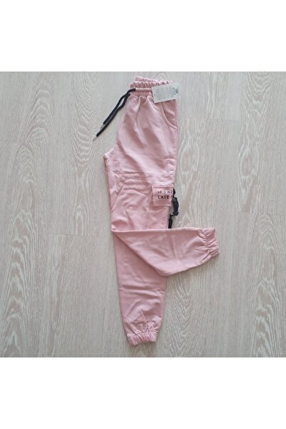 rainkids Kız Çocuk Pantolon / Eşofman altı Rahat ve Tarz Kompak Penye Kumaş