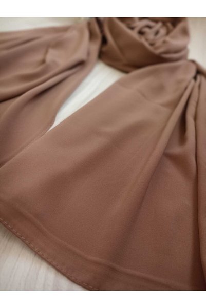 dua' is Medina Silk Shawl 200x75 Brown