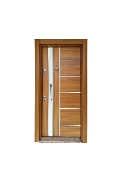 tezwood TEZ-2560 Eskitme Kasalı Düz Model Çelik Kapı