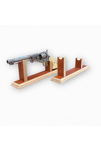 denix Koleksiyon Ahşap Stand 33x11x7 Cm | Yerli Üretim | Dekoratif Obje