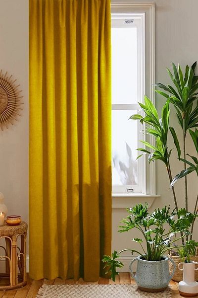 home color home ستارة خلفية مخملية على شكل قرص العسل باللون الأصفر الداكن وخياطة مسطحة ورباط إضافي من الدرجة الأولى