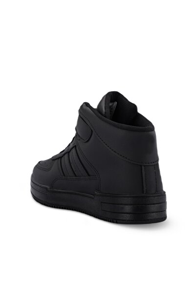 Slazenger NICOLA I Çocuk Cırt Cırtlı Siyah / Siyah Günlük Spor Ayakkabısı