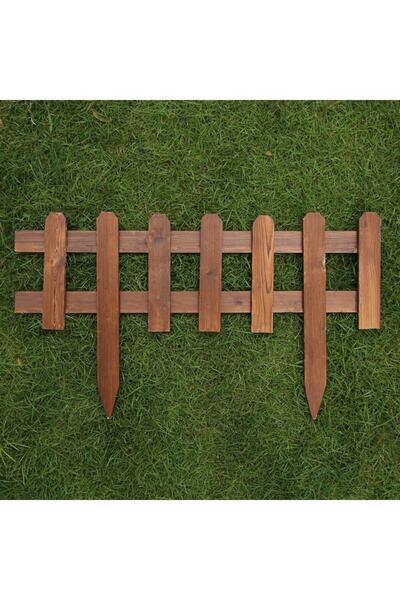 iAhşap 120x30 cm Bahçe Çiti, Çim Çiçek Bahçesi Ahşap çiti, Peyzaj yolu Çiti, ...