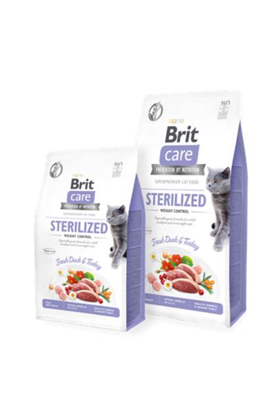 Brit Care Ördekli Tahılsız Kısırlaştırılmış Kedi Maması 2 kg