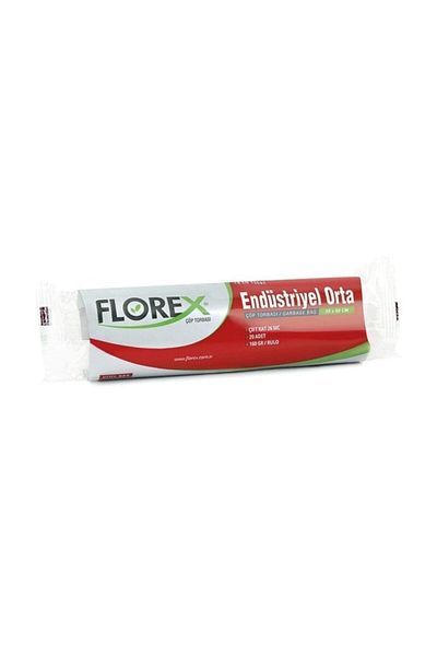 Florex Industrial Medium Garbage BagPack of 20