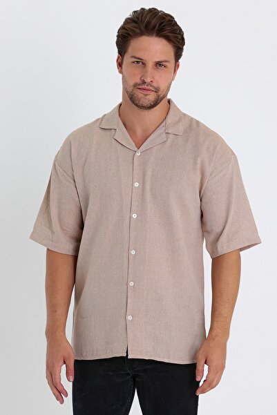 MİRMARONİ Ανδρικό κοντομάνικο πουκάμισο από βαμβάκι New Season