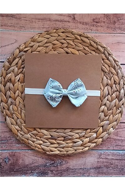 Panowill Design Kız Bebek Kumaş Fiyonk Saç Bandı Bebek Saç Aksesuarları
