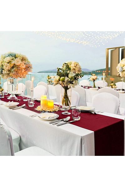 stay home Party Wedding Party Decoration Carefree Black Out Shiny Runner 30 x 130 cm 2 Pieces
