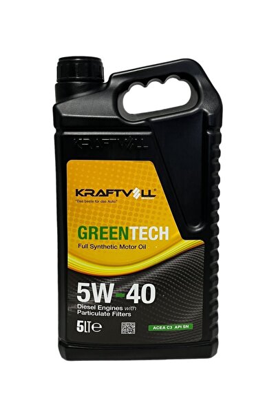 Kraftvoll Germany 5W-40 Tam Sentetik Motor Yağı 5 Litre