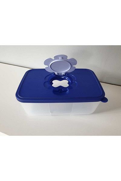 Tupperware Wet Wipes Storage Box Large Size (Storage Container with Gift)