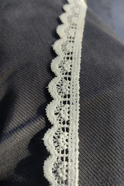 DUAYEN Güpür dantel istikrar kenar desen 1 metre