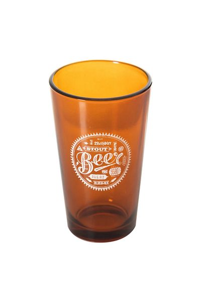 Mudo Home Soft Drink Glass Amber - 570 ml