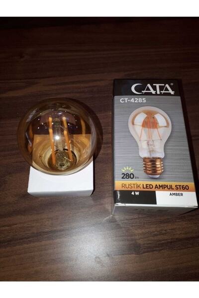 Cata Ct 4285 4w Rustık Led Ampul Amber