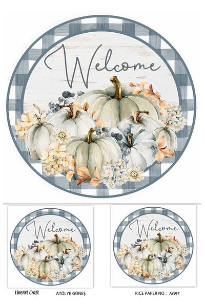 LİNEART LineArt Brass Decopage Paper LA-AG97