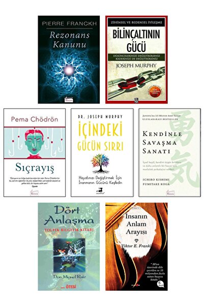 Koridor Yayıncılık Rezonans Kanunu Pierre Franckh Kendinle Savaşma Sanatı Sıçrayış Dört Anlaşma Toltek Bilgelik Kitabı