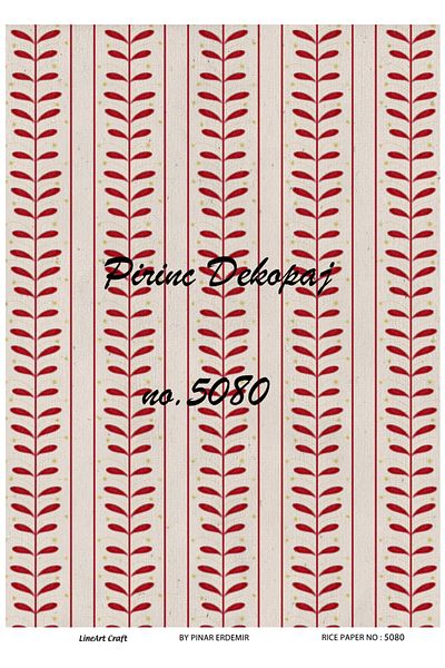 LİNEART LineArt Brass Decopage Paper LA-5080
