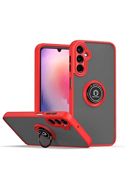 Rivor Samsung Galaxy A24 Uyumlu Kılıf 3d Kamera Korumalı Buzlu Kenarları Renk...