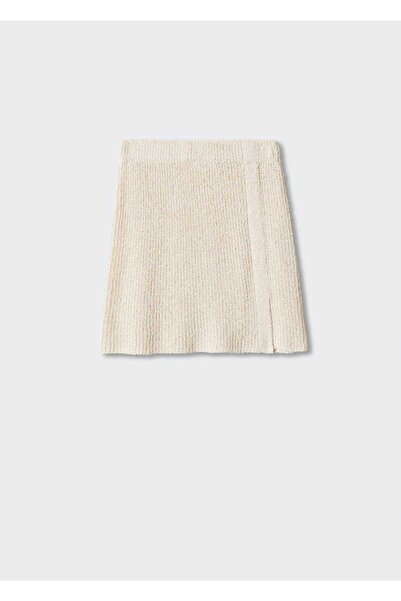 MANGO Woman Triko Mini Etek