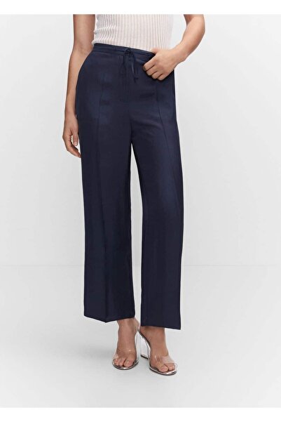 MANGO Woman Fiyonklu culotte pantolon