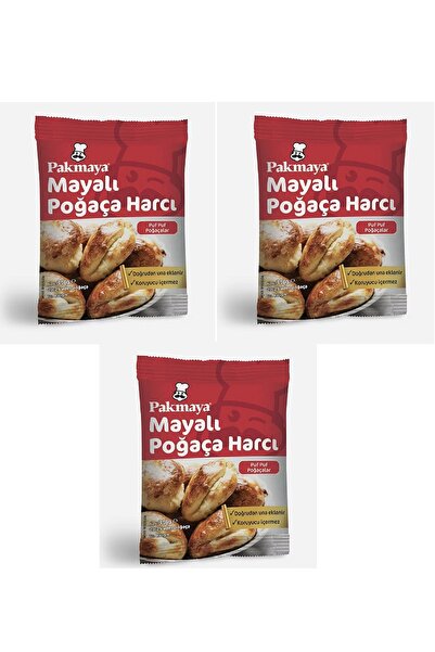 Pakmaya Mayalı Poğaça Harcı 35 Gr X 3 Adet