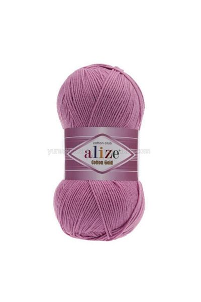 Alize Pink Coton Gold Hand Knitted - Floss 98