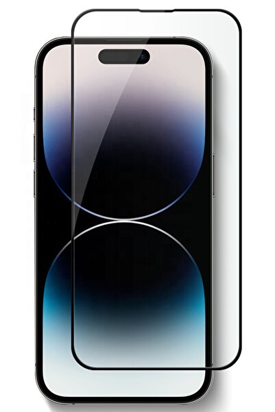 CEPSTOK iPhone 14 Pro Kırılmaz Cam 5D Tam Kaplayan 9H Temperli Ekran Koruyucu