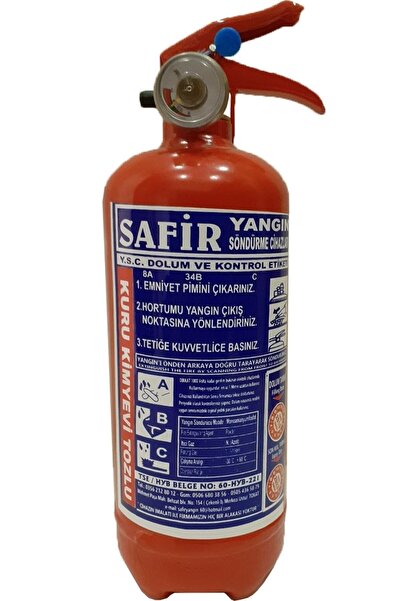 inoltrare Yangın Söndürme Tüpü 1 Kg - Araç Yangın Tüpü