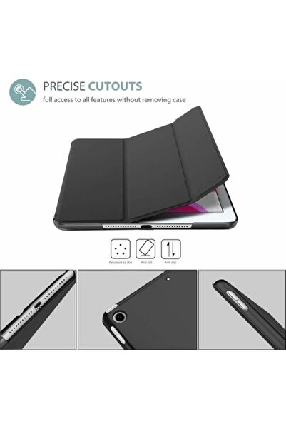 ÜNİCELL Ipad 7. 8. 9. Nesil 10.2 Uyumlu Kılıf Smart Case Yatay Standlı 360 Tam Koruma Kılıf