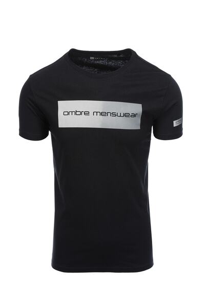 OMBRE Bedrucktes T-Shirt S1751