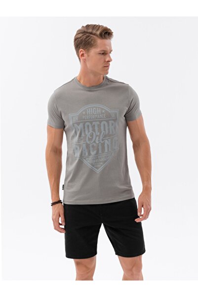 OMBRE Bedrucktes T-Shirt S1735