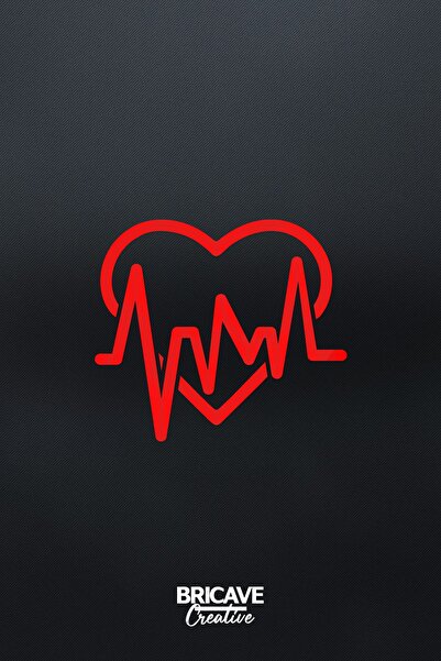 Bricave Heartbeat - Doctor ATT Nurse Car-Motorcycle Windshield Label Sticker ...