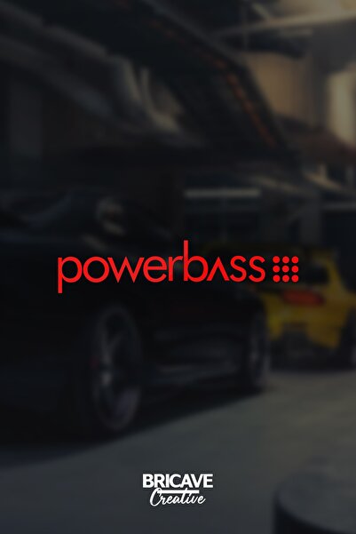 Bricave ملصق ملصق على الزجاج الأمامي للسيارة والدراجة النارية Powerbass JDM م...