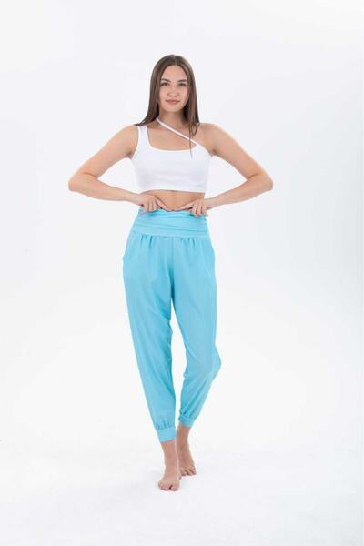 H&A İSTANBUL Pantaloni Jogger Shalwar de damă cu talie elastică