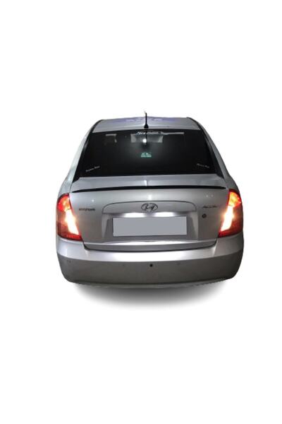 inoltrare Hyundai Accent Era Uyumlu Bagaj Üstü Spoiler Piano Black