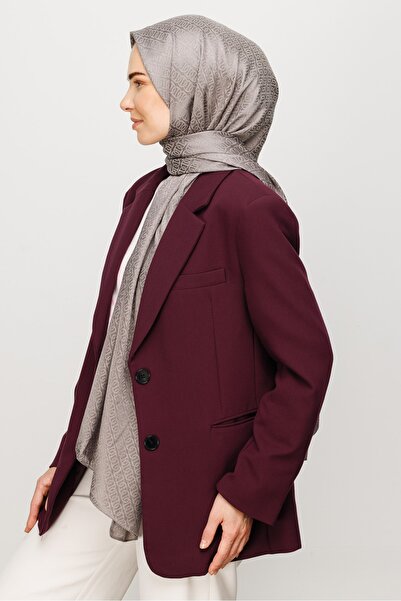 Mooncorn شال جاكار لامع بنمط فوريفر