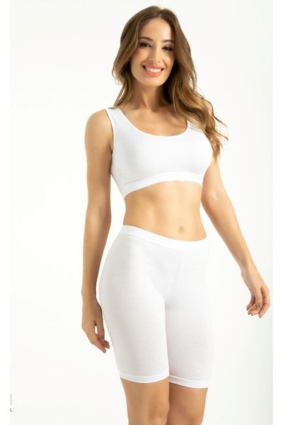 by İGP Άνετο σουτιέν Bustier με λευκό μπαμπού μαξιλαράκι και χοντρό λουράκι