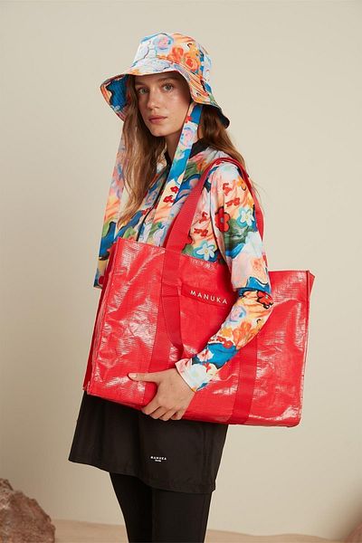 Manuka STRANDTASCHE ROT