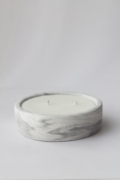 a&p Ylang Ylang Kokulu Siyah Marble Desen Yatay Model Mum