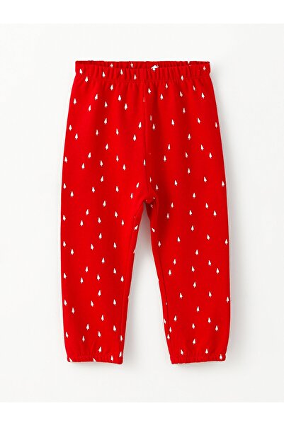 LC Waikiki Langarm-Pyjama-Set für Babys mit Rundhalsausschnitt und Neujahrsmotiv